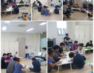 주간보호실 프로그램 모습