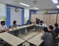 발달장애인자조모임 천연 스톤공예